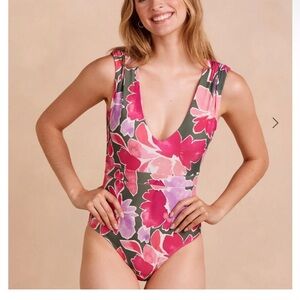 Summersalt ruched backflip swimsuit
